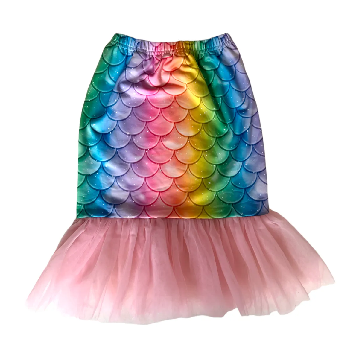 Rainbow Mermaid Swim Coverup