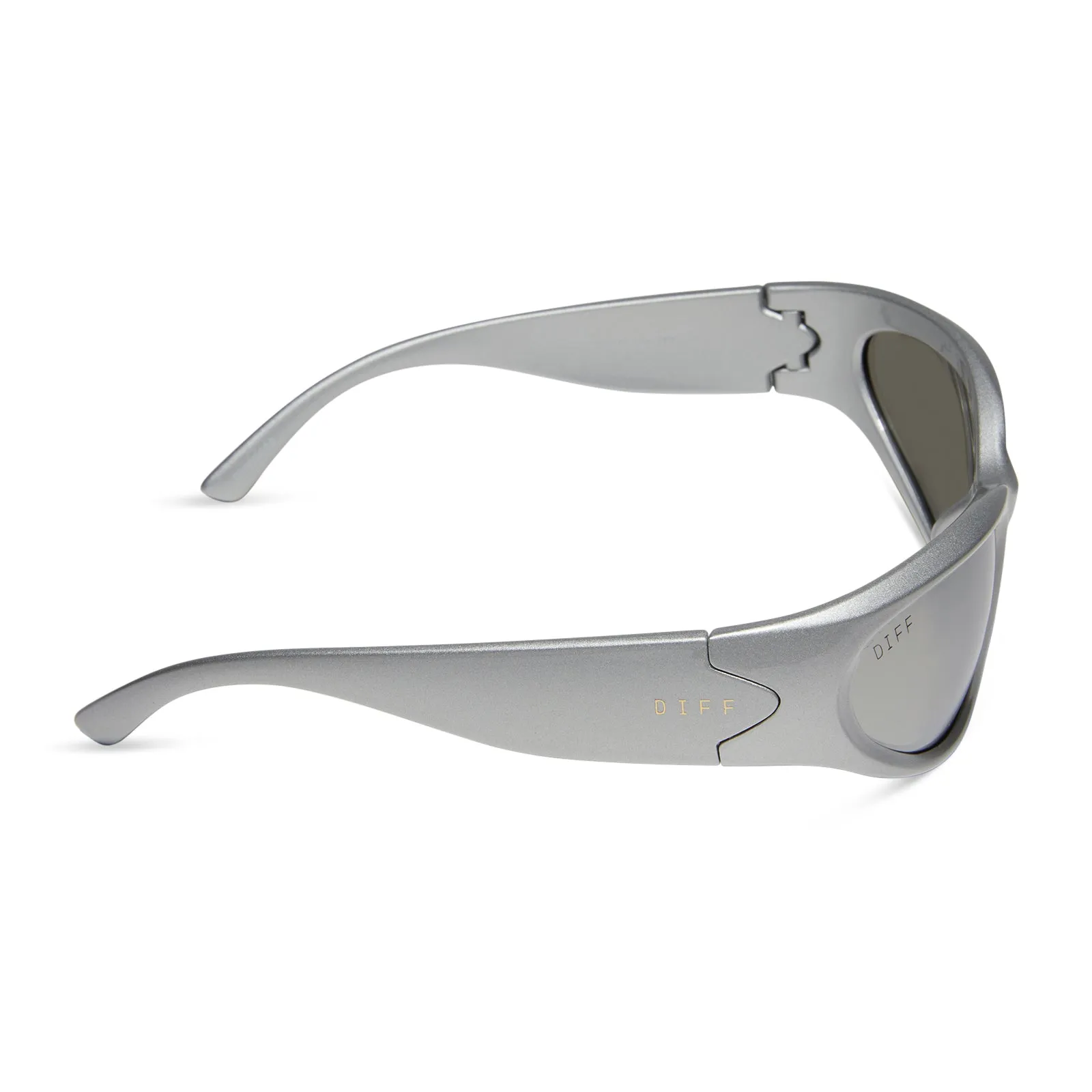 SIDE OUT - SILVER   SILVER MIRROR   POLARIZED SUNGLASSES