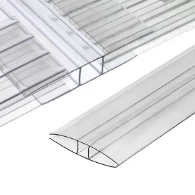 SNAPA Polycarbonate H-Section (Clear)