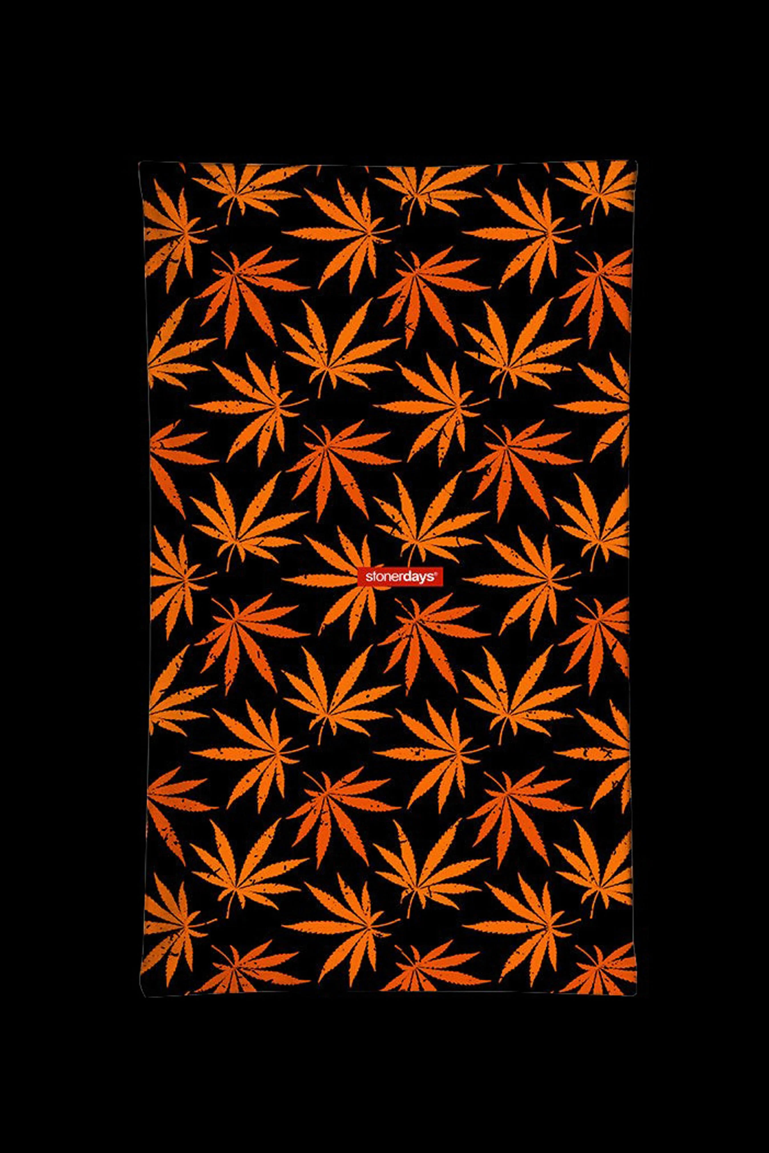 StonerDays Halloweed Cannabis Leaves Neck Gaiter