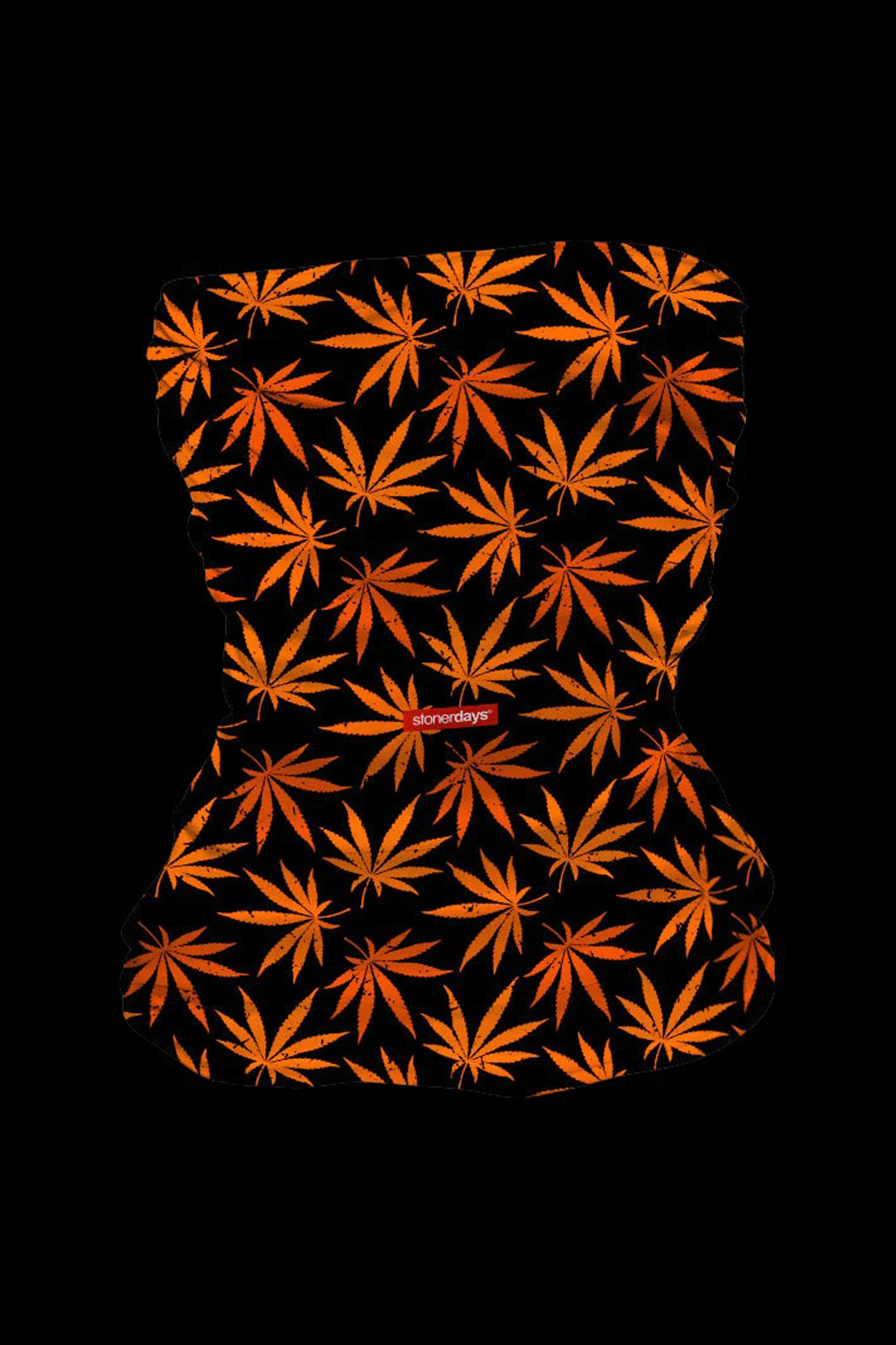 StonerDays Halloweed Cannabis Leaves Neck Gaiter