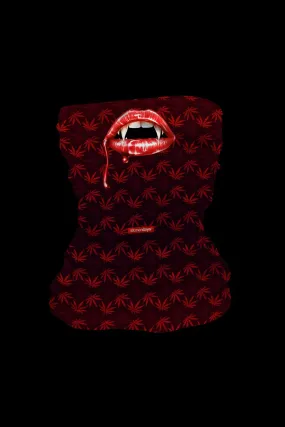 StonerDays Vampire Fangs Halloweed Scary Neck Gaiter