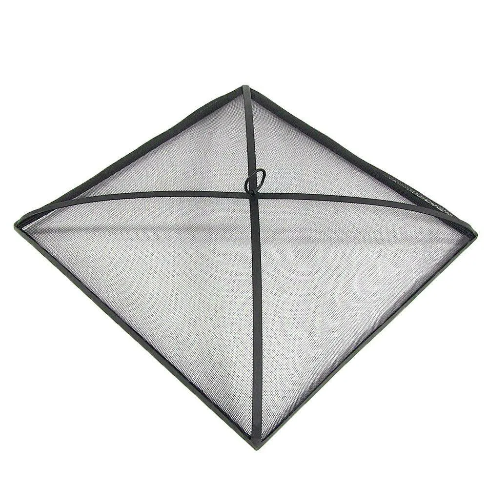 Sunnydaze 30-Inch Square Fire Pit Spark Screen