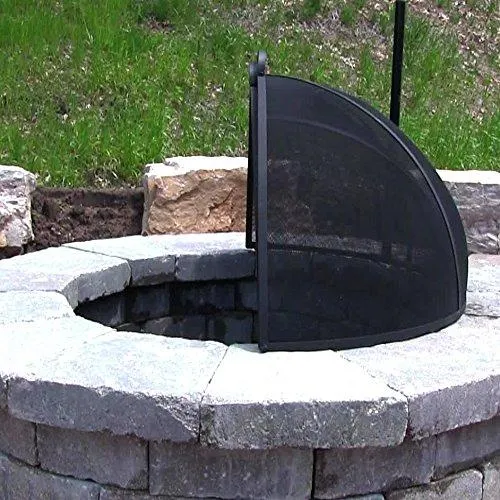 Sunnydaze 36-Inch Diameter Easy Access Fire Pit Spark Screen