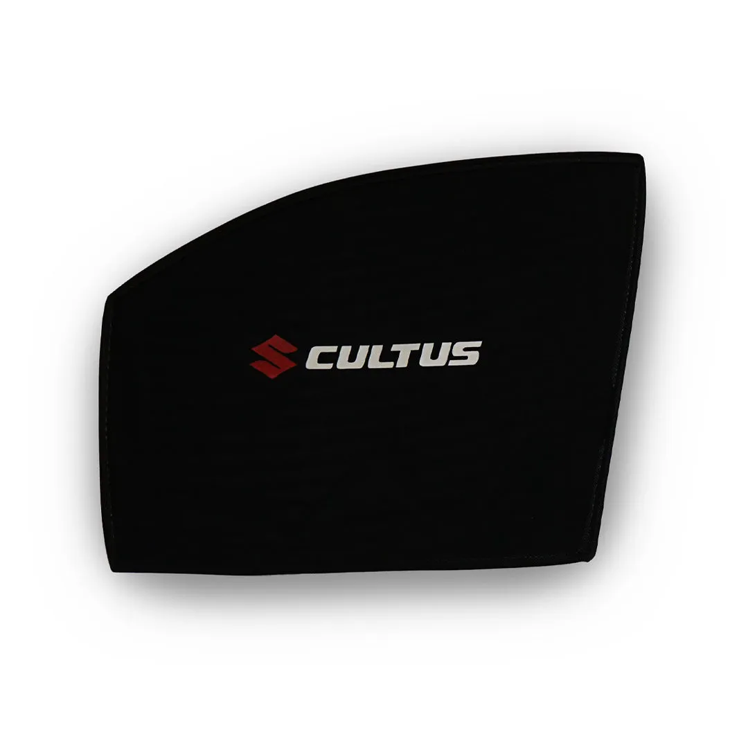 Suzuki Cultus Side Shades With Logo - Model 2003-2017