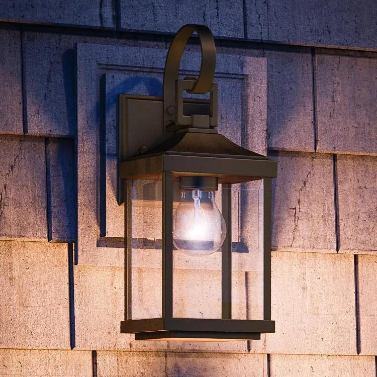 UHP1192 Colonial Outdoor Wall Light, 15-1/8" x 5-1/2", Olde Bronze Finish, Calderdale Collection