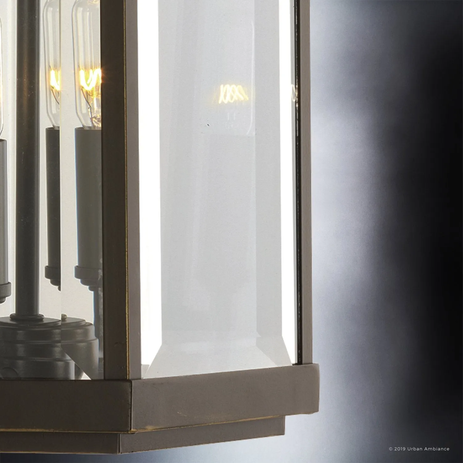 UHP1194 Colonial Outdoor Wall Light, 30-5/8" x 9-1/2", Olde Bronze Finish, Calderdale Collection