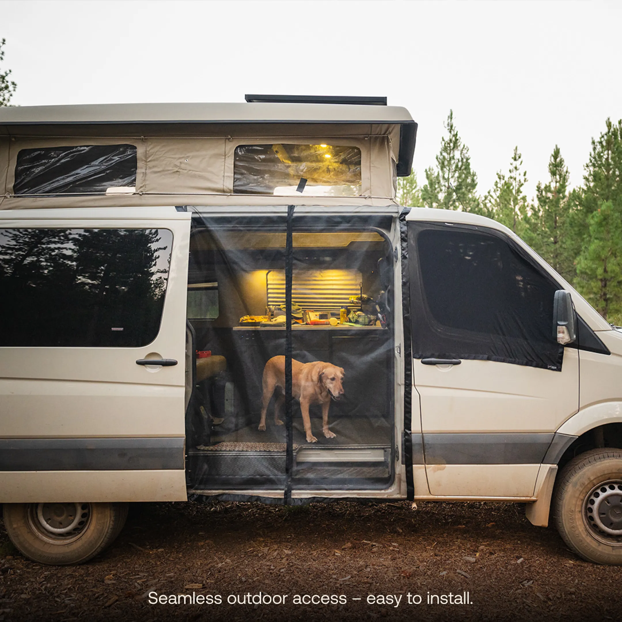 Van Slider Door Screen