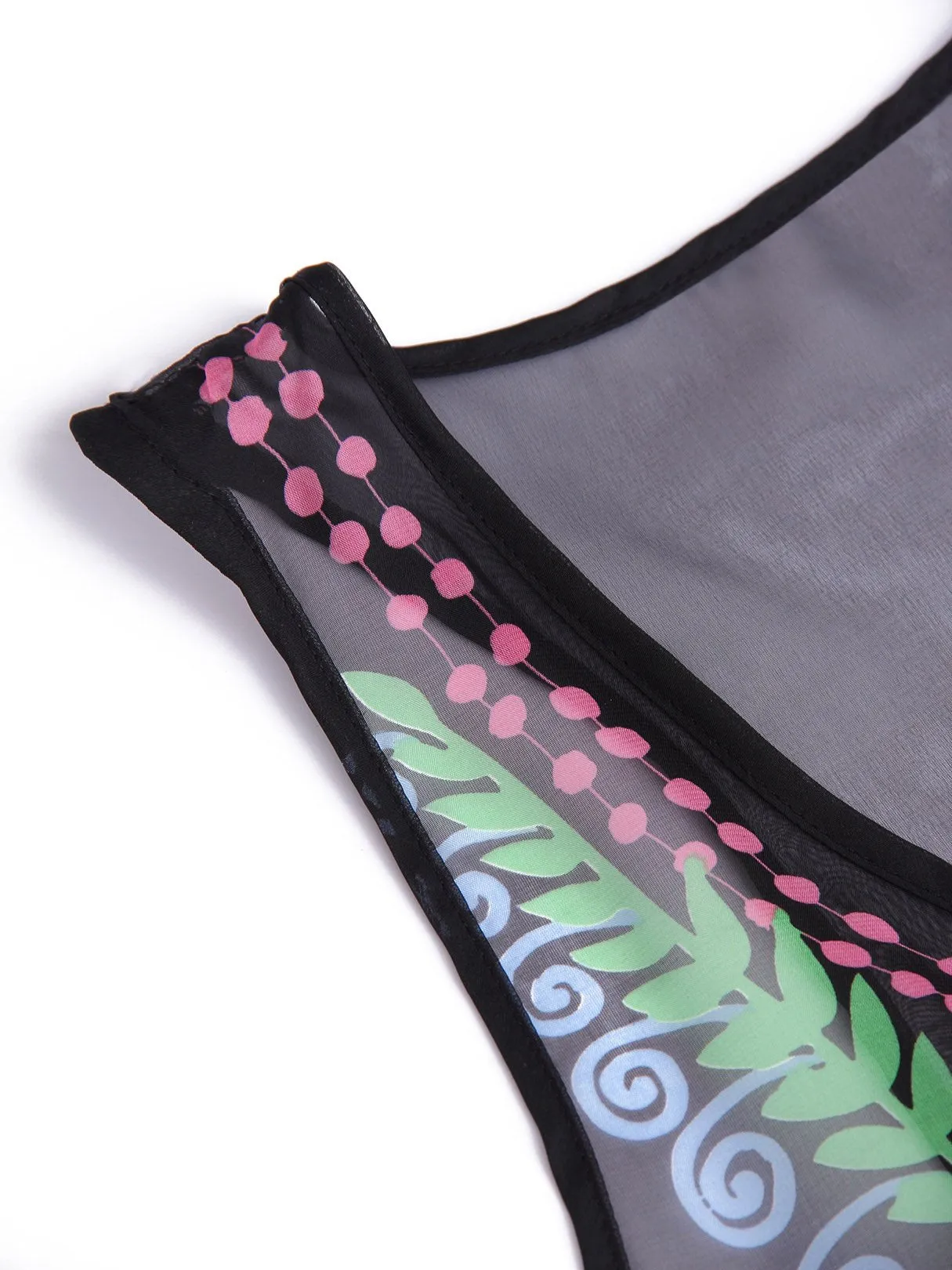 Wholesale Black Sleeveless Cover Ups Swimwear