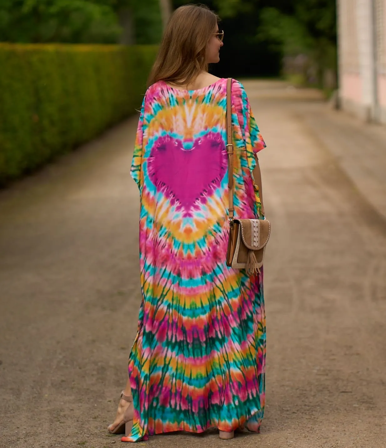 Women's Side Split Kaftan Swimsuit Cover-Up