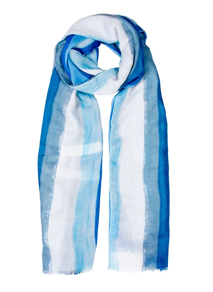 Women's Tonal Stripe Lightweight Scarf