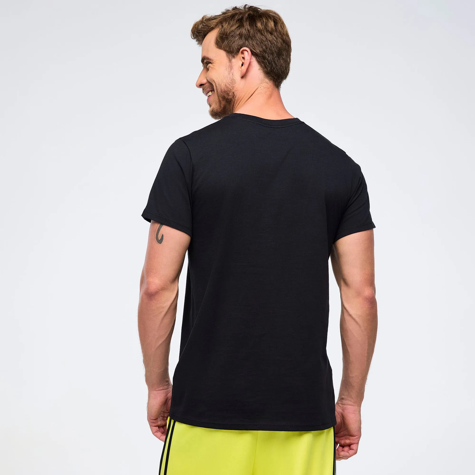Zumba® Haus Unisex Crew Neck Tee - Black